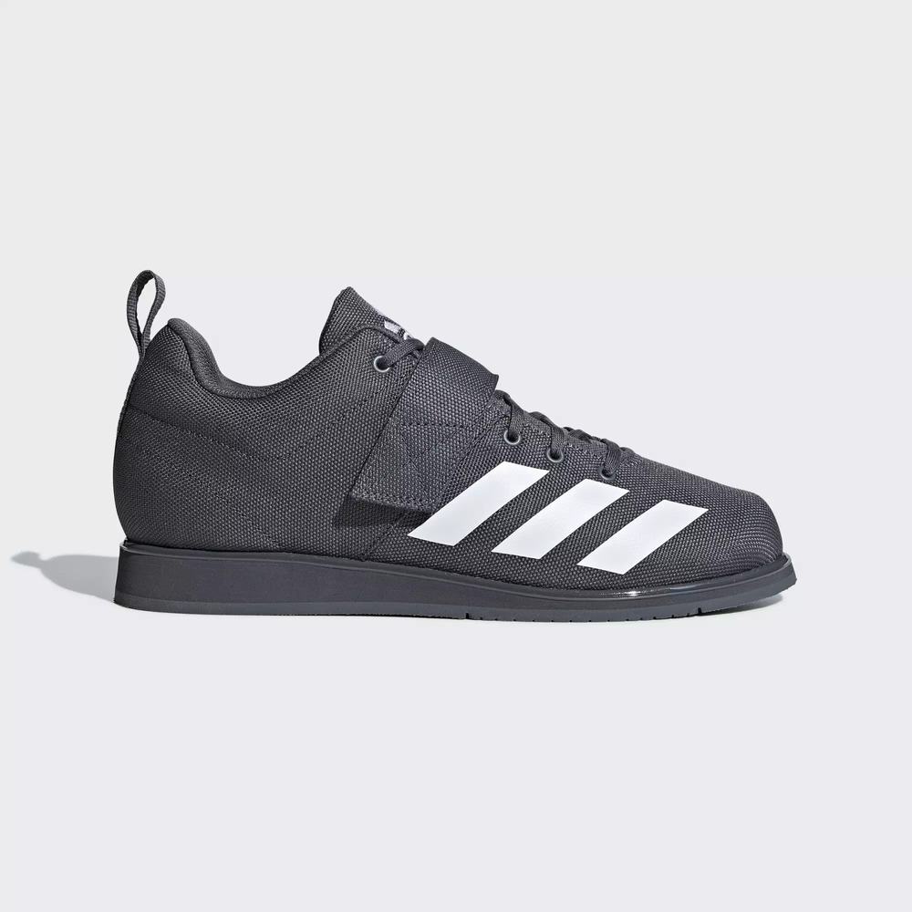 Adidas Powerlift 4 Zapatillas Halterofilia Grises Para Hombre (MX-76209)